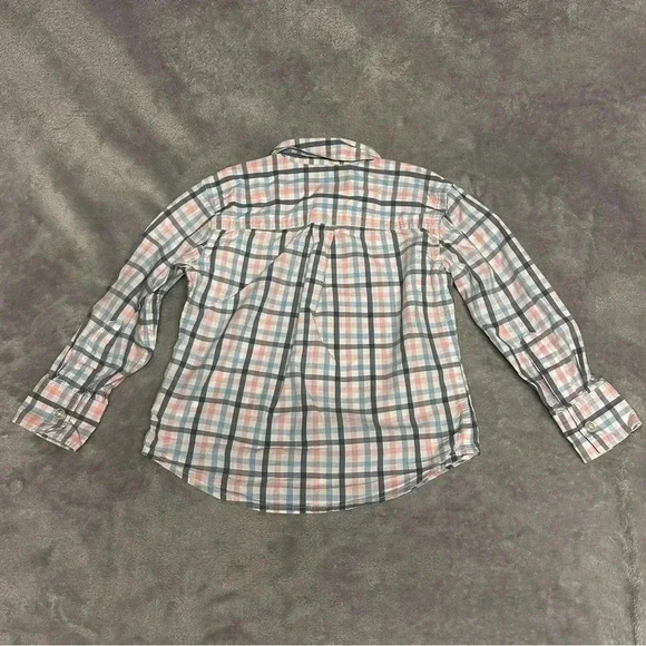 Nordstrom - Long sleeve button down plaid shirt. Size 2 - Picture 3 of 3